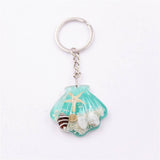 NEW SHELL STARFISH KEYCHAIN SOUVENIR PENDANT_CWMM3700