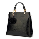 2024 NEW PATENT LEATHER CROCODILE PATTERN HANDBAG_CWAB2641