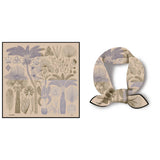 Vacation Beach Satin Scarf For Women, Sun_Cwasc0656