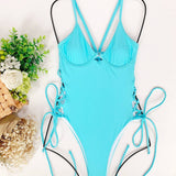 CASUAL HOLLOW MULTICOLOR DRAWSTRING SWIMSUIT_CWMW0284