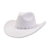 MEN WOMEN FELT COWBOY WESTERN FEDORA_CWAH04442