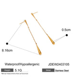 SIMPLE AND ELEGANT TEARDROP TASSEL EARRINGS_CWAJE1788