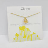 IRREGULAR FOUR CLAW NATURAL STONE NECKLACE_CWAJE1056