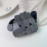 CUTE CARTOON CLOUD KITTEN HAIR CLAWS CLEAR GIRL_CWAHA1349