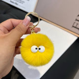 CUTE LITTLE FUR BALL CAR KEYCHAIN BAG PENDANT GIFT_CWMM2514