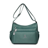 Lightweight Water-Repellent Nylon Shoulder Bag_Cwab3502