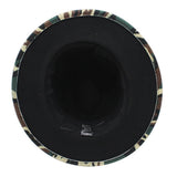 CAMOUFLAGE STRIPED TWEED WIDE BRIM HAT JAZZ HAT_CWAH2560