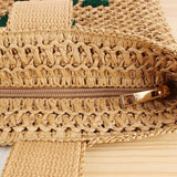 Versatile Letter Large Capacity Straw Bag_Cwab2014