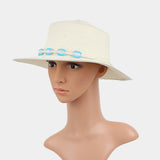 SUN PROTECTION BEACH VACATION STRAW HAT_CWAH1202