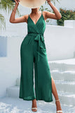 V Neck Halter Split Jumpsuit_Cwsjs0425