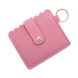 MULTI CARD PU WALLET WITH KEYCHAIN COIN POCKET_CWAB4937