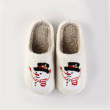 HRISTMAS SNOWMAN CUTE WARM COTTON SLIPPERS_CWSHS0735