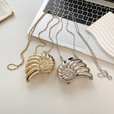 CONCH LIPSTICK CELEBRITY EVENING BAG CLUTCH BAG_CWAB3264