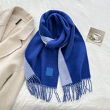 Cwasc03138_Winter Wool Reversible Tassel Scarf For Couples
