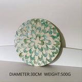 CREATIVE COLORFUL SHELL ROUND PAD INSULATION PAD_CWMM4486