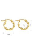 18K Gold Plated Stainless Steel Earrings_Cwaje0385