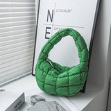 CLOUD PUFF HANDBAG TOP HANDLE BAG_CUAB00500