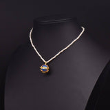 DESIGNER NATURAL FRESHWATER PEARL NECKLACE_CWAJE3870