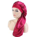 ADJUSTABLE STREAMER LONG NIGHTCAP_CWAH1484