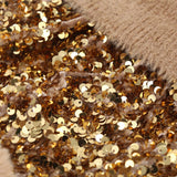 AUTUMN AND WINTER SEQUINED PLUSH KNITTED HAT_CWAH2146