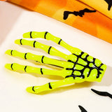 HALLOWEEN SKELETON HAND HAIR DUCKBILL CLIP_CWAHA1643