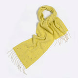 50 WOOL BLEND SPECKLED YARN SCARF WINTER COZY_CWASC2372