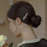 SIDE BANGS CLIP STRAIGHT CLIP ZIRCON HAIRPIN_CWAHA4699