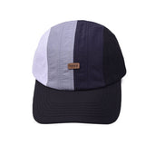 RAINBOW COLORBLOCK BASEBALL CAP FOR COUPLES CWAH1224