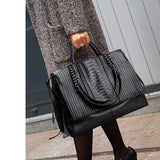 LARGE CAPACITY PERSONALIZED SHOULDER BAG TOTE BAG_CWAB1381