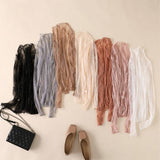 SEXY MESH BLOUSE LONG SLEEVE LACE TOP FOR WOMEN_CWTBLL3619