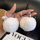 CUTE AND FUNNY RED PANDA CAR KEYCHAIN BAG PENDANT_CWMM2515