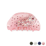 Rhinestone Hair Claw Clip For Ponytail Styling