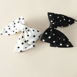 FASHIONABLE POLKA DOT HANDMADE BOW HAIRPIN_CWASC1055