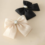 PEARL STYLE FASHIONABLE COMMUTING BOW HAIRPIN_CWAHA1810