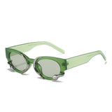 SMALL FRAME SUNGLASSES STEAMPUNK CATEYE SUNGLASSES_CWASG0565