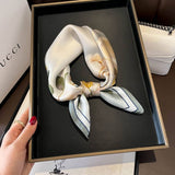 FLORAL SCARF 100 MULBERRY SILK FALL WINTER WRAP_CWASC0546