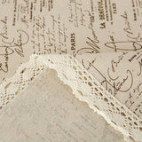 Tower Small Crown With Lace Tablecloth_Cwmm0969