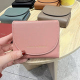 New Solid Color 3-Fold Wallet With Flip Cover_Cwab06253