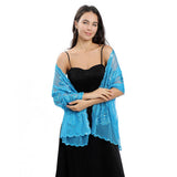 NEW ARRIVAL FLOWER SEQUIN EMBROIDERED SHAWL_CWASC1087