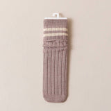AUTUMN AND WINTER TWO BAR STACKED SOCKS_CWMS0998