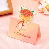 THREE DIMENSIONAL BOUQUET FLOWER GREETING CARD_CWMM1029