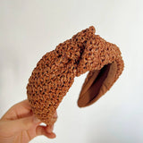 NEW STYLE STRAW KNOTTED HEADBANDS_CWAHA1155