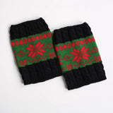 AUTUMN AND WINTER COLOR MATCHING CHRISTMAS SOCKS_CWMS0755