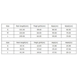 Solid Color Thick Drop High-Waisted Pants