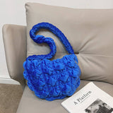VELVET FUZZY PUFFY CLOUD SHOULDER BAG_CUAB00482