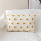 DAISY FLOWER PILLOW WITH INSERT FOR SOFA BED DECOR_CWMM7697