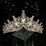 Wedding Crystal Hair Accessory Bridal Crown_Cwmm2011