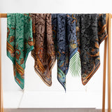 Vintage Cashew Flower Small Square Scarf_Cwasc0935