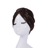 CLASSIC HOT GOLD FLORAL ETHNIC HEADSCARF_CWASC2452