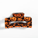 HALLOWEEN SPIDERWEB HAIR CLAW GHOST PUMPKIN CLIP_CWAHA1447